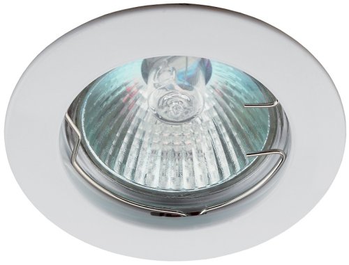 Светильник встраиваемый литой Эра KL1 WH MR16 12V 50W Белый  картинка 